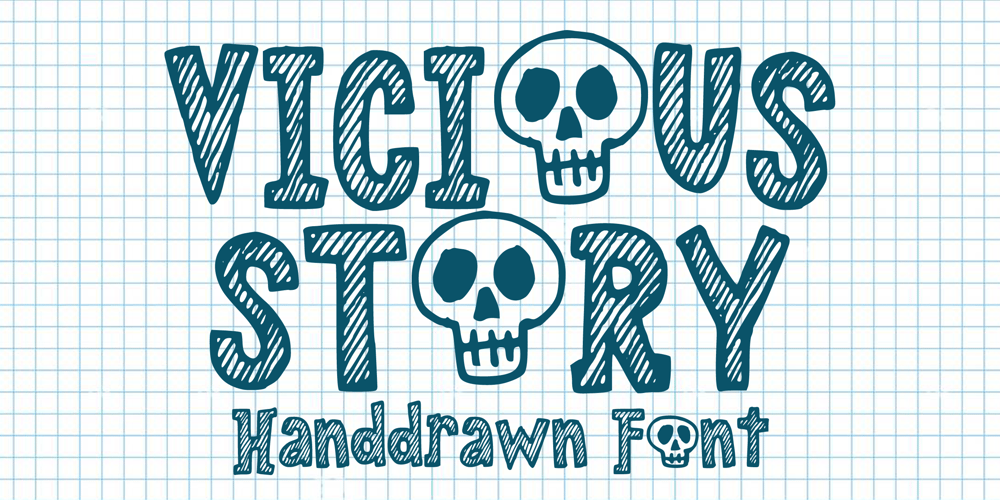 Vicious Story font