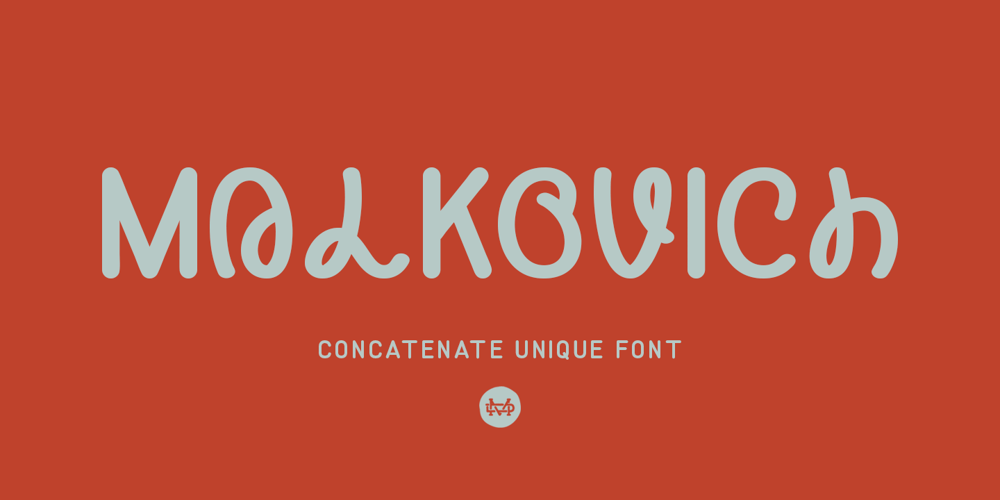 Malkovich font