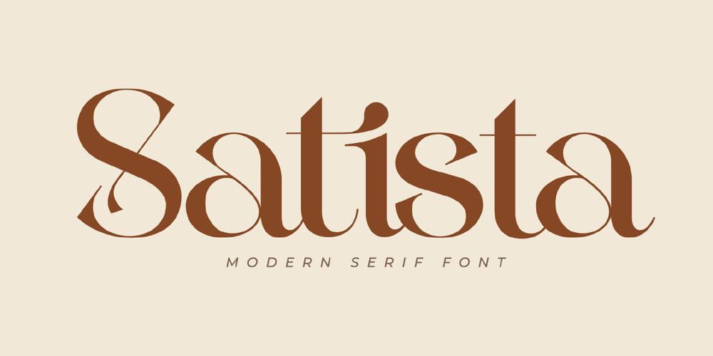 Satista font