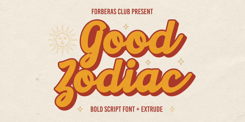 Good Zodiac font
