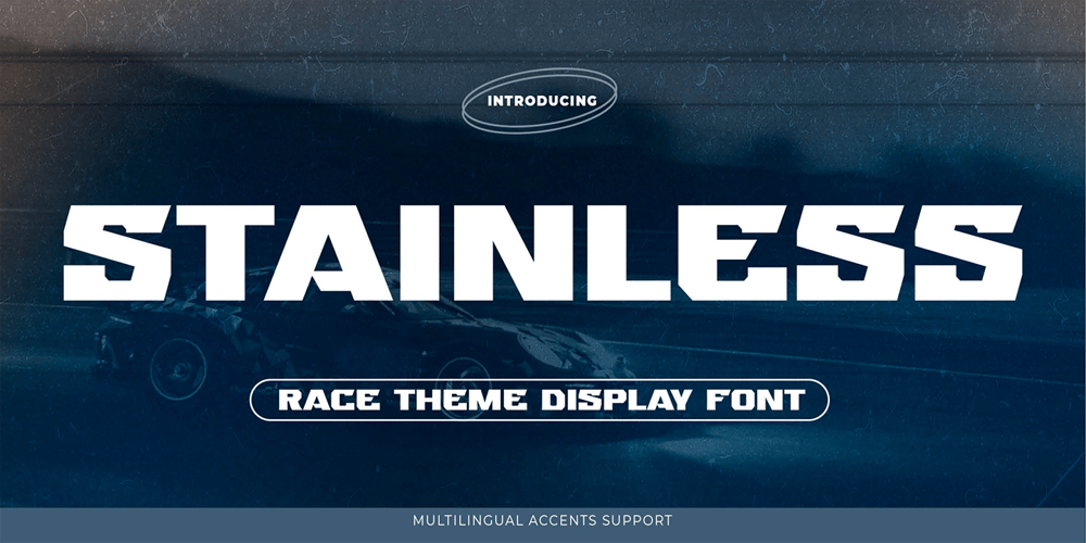 Stainless font