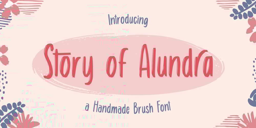 Story of Alundra font