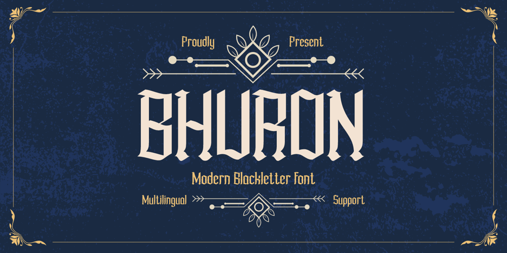 Bhuron font