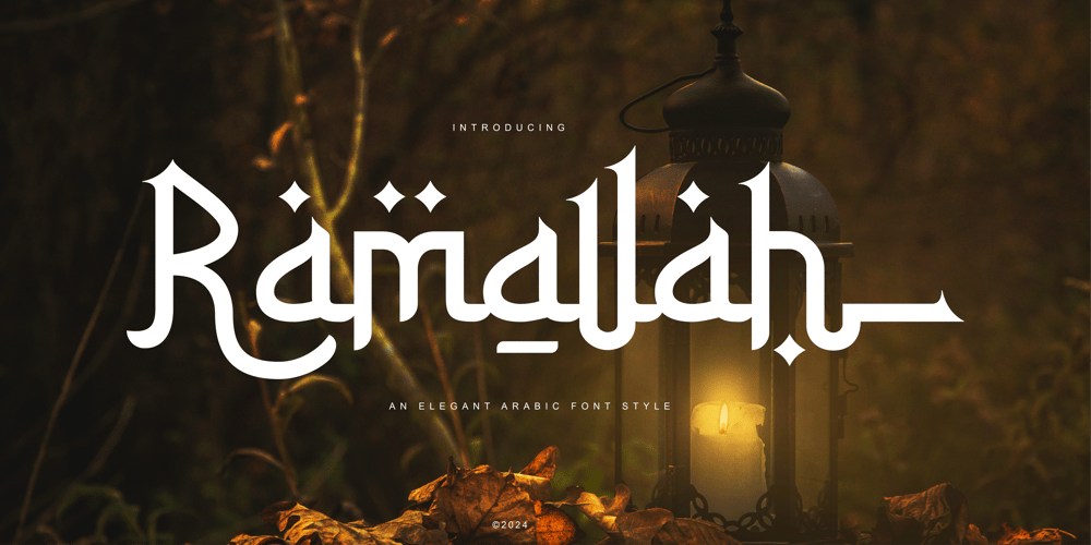 Ramallah font