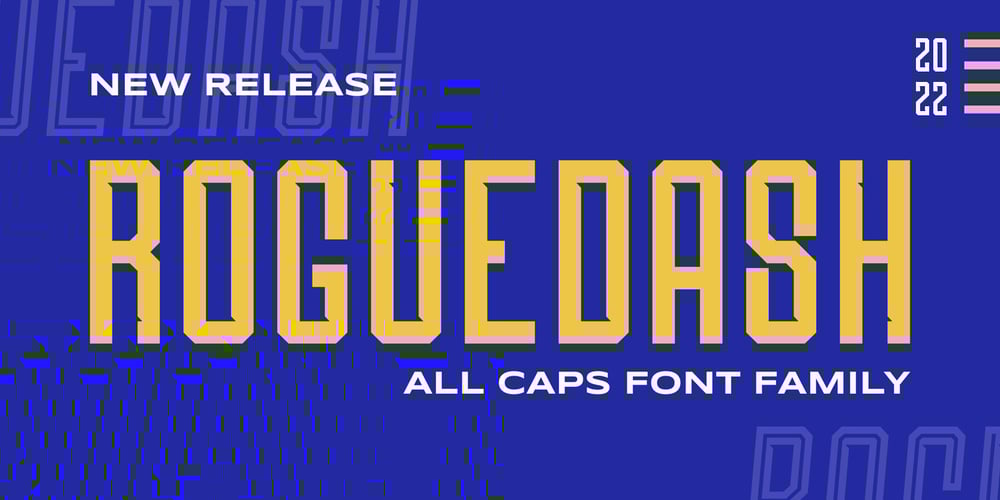 Roguedash font