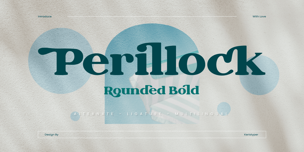 Perillock font