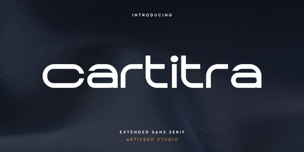 Cartitra font