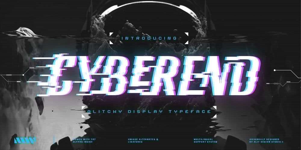 Cyberend font