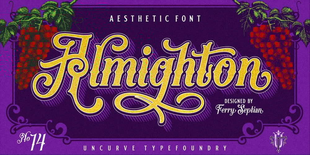 Almighton font