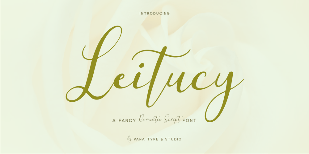 Leitucy font