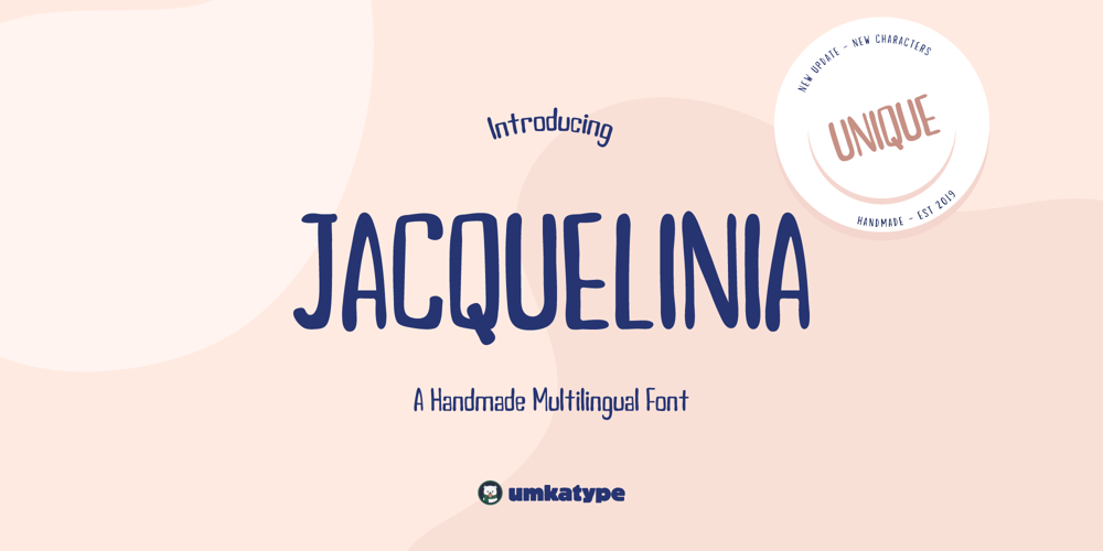 Jacquelinia font