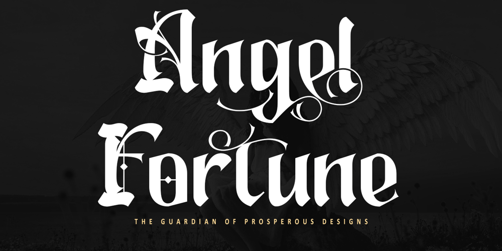 Angel Fortune font