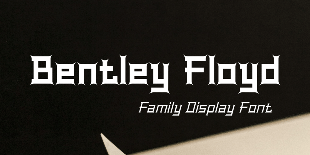 Bentley Floyd font