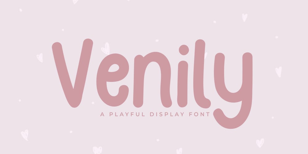 Venily font
