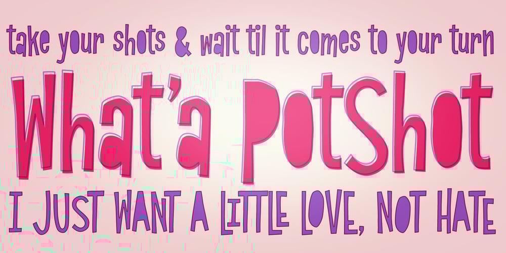 Pot Shot PB font