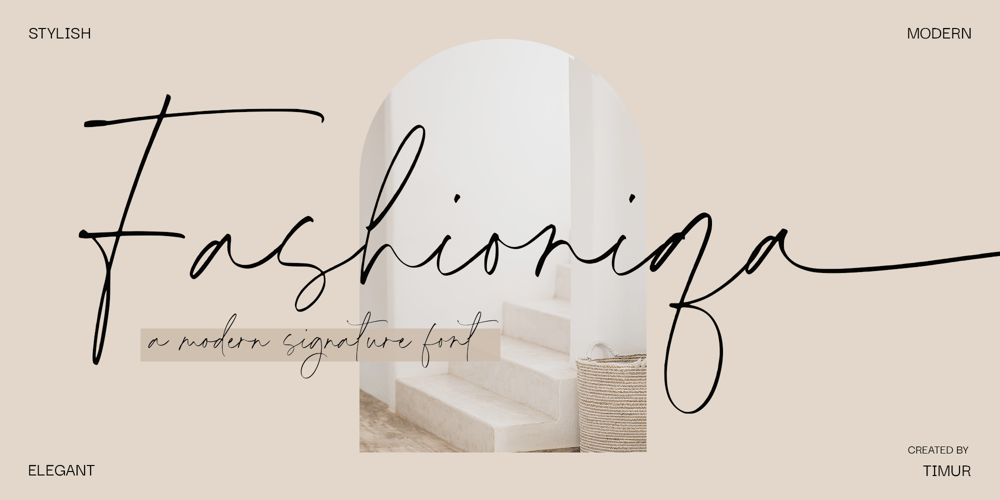 Fashioniqa font