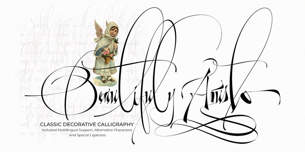 Beautifuly Agusto font