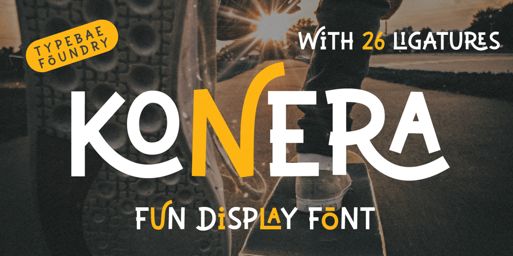 Konera font