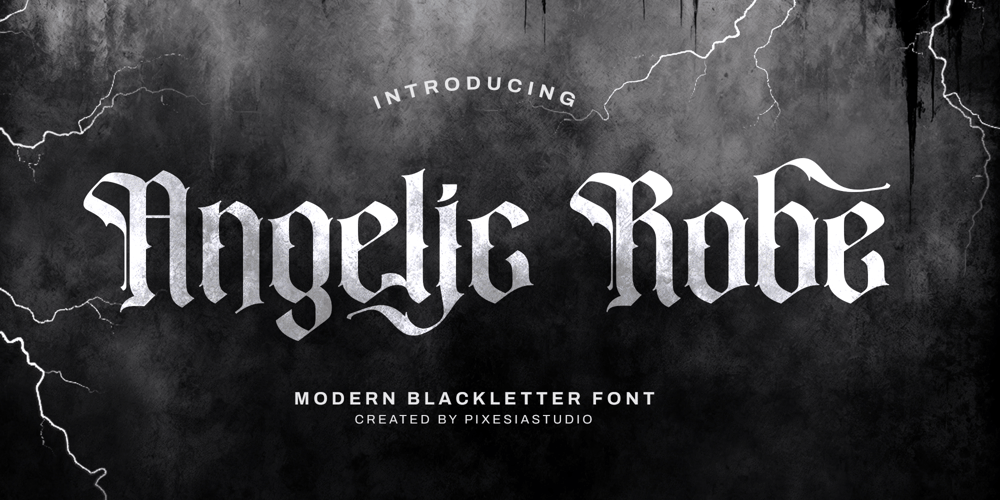 Angelic Robe font