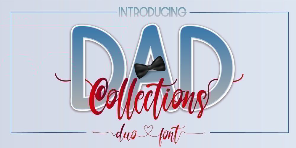 Dad Collections font