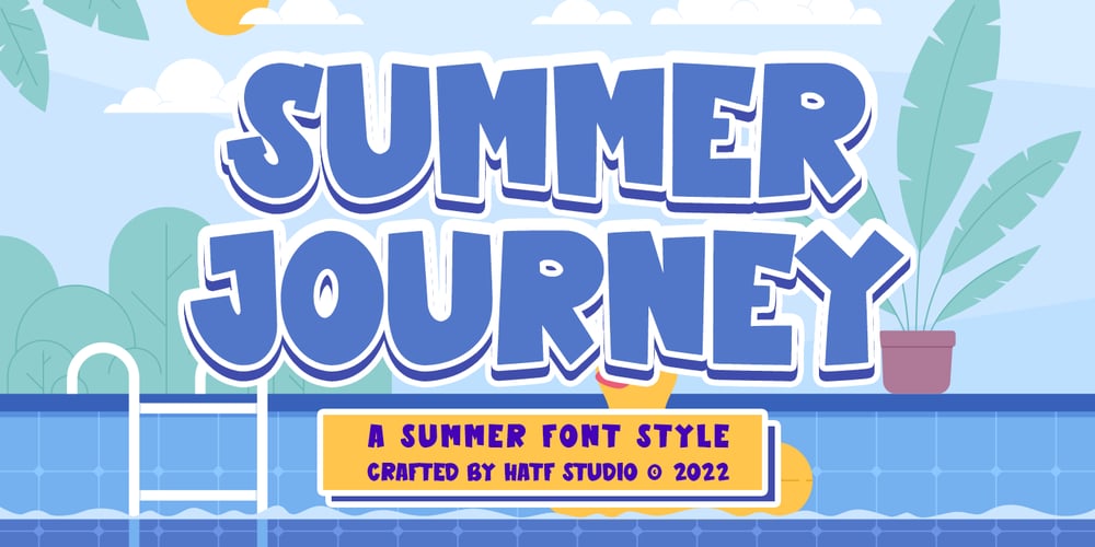 Summer Journey font