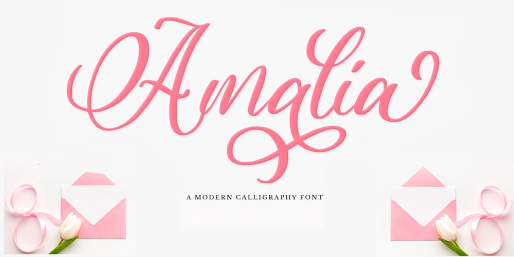 Amalia font