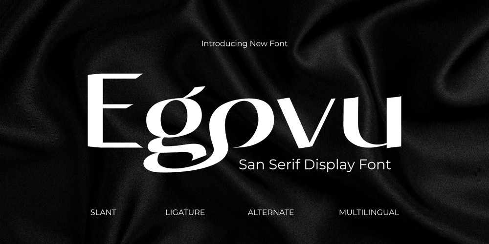 Egovu font