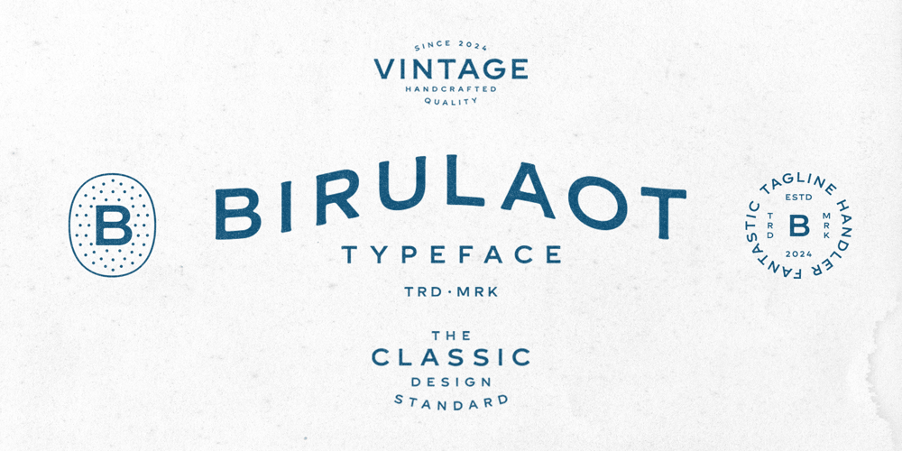 Birulaot font