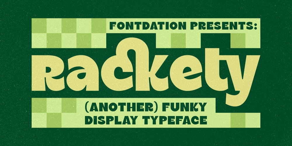Rackety font