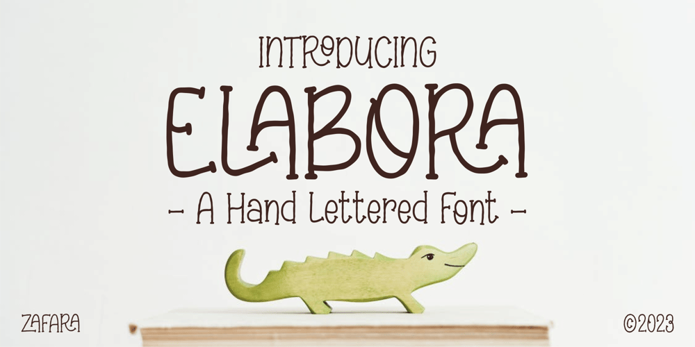 Elabora font