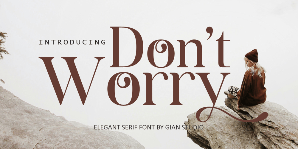 Dont Worry font