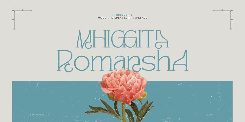 Mhiggita Romansha font