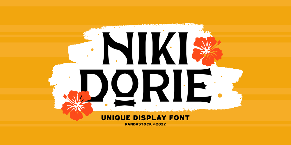Niki Dorie font