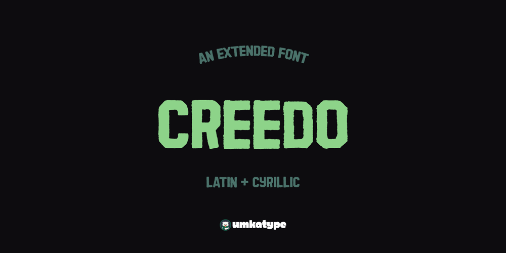 Creedo font