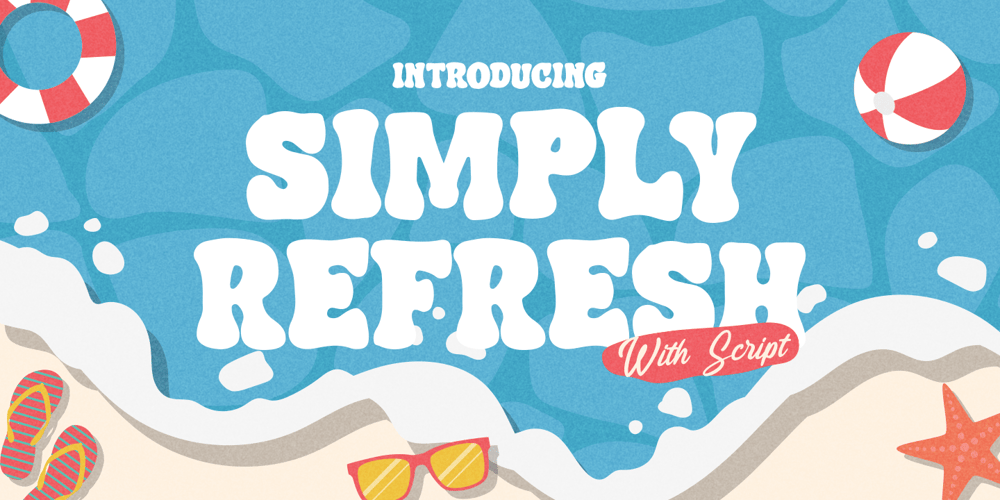 Simply Refresh font