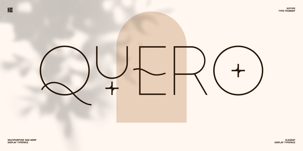Quero font