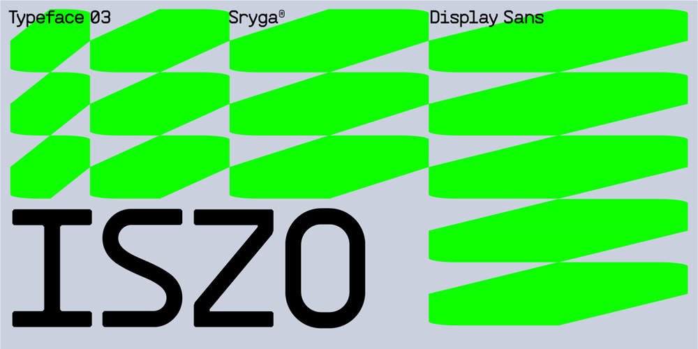ISZO font