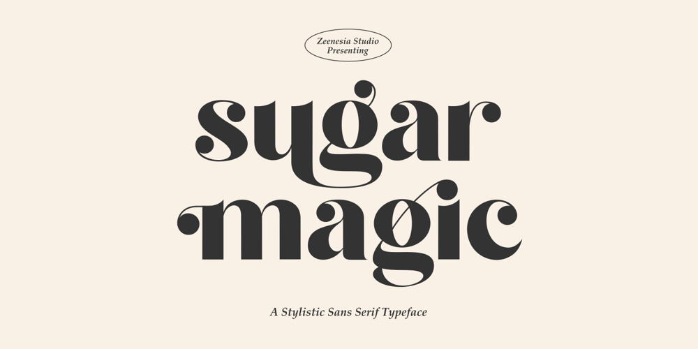 Sugar Magic font