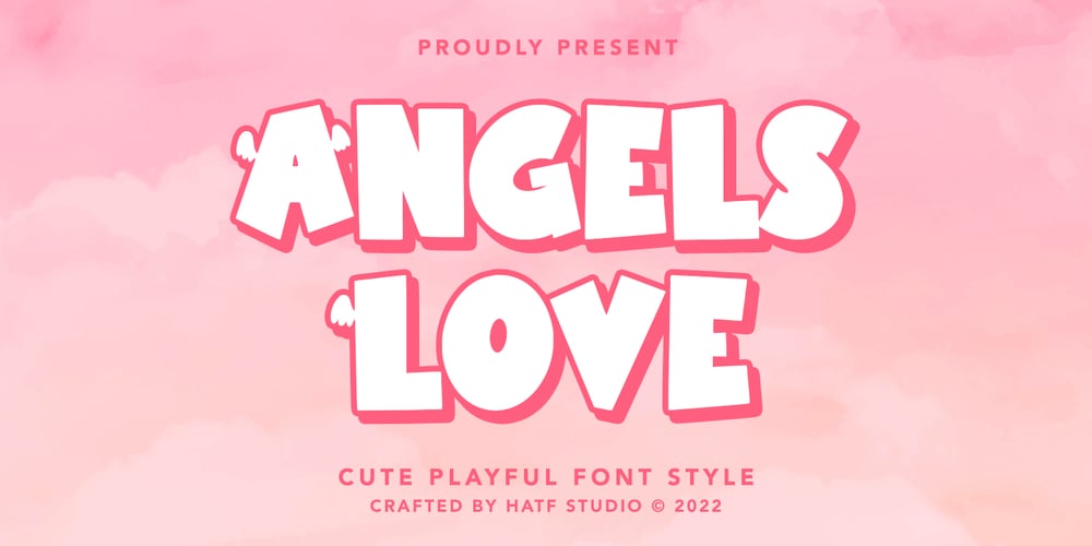 Angels Love font