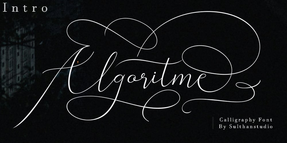 Algoritme font