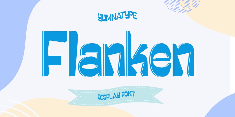 Flanken font