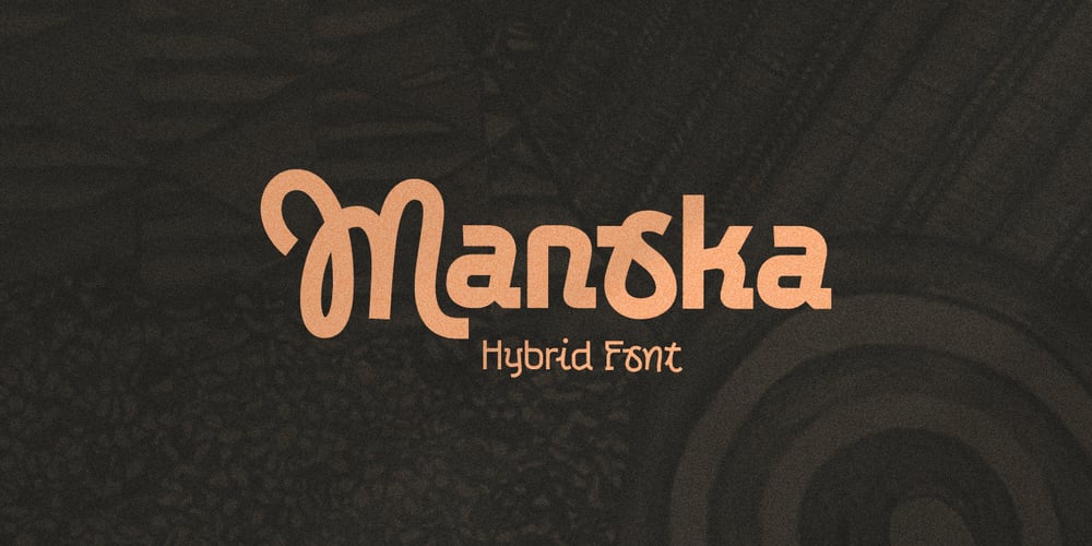 Manoka font