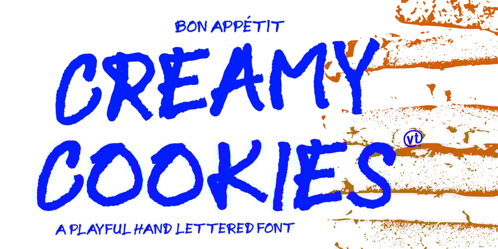 Creamy Cookies font