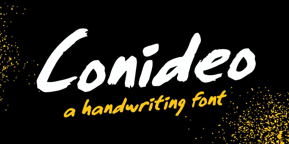 Conideo font
