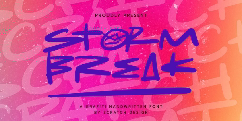 Stormbreak font