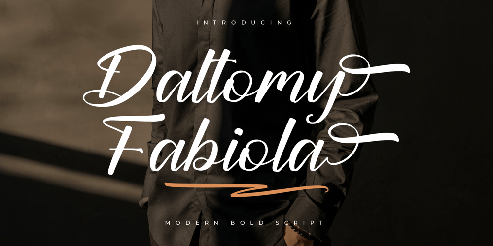 Daltomy Fabiola font