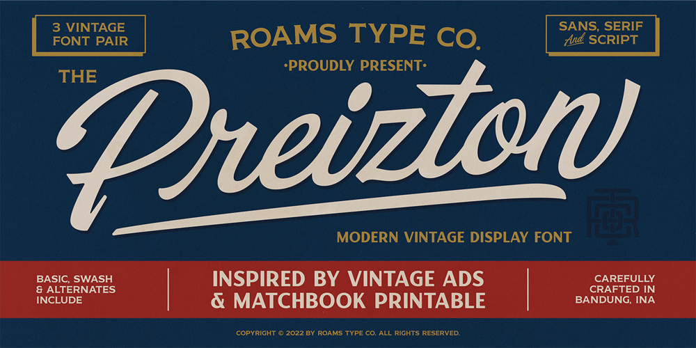 RTCO Preizton font