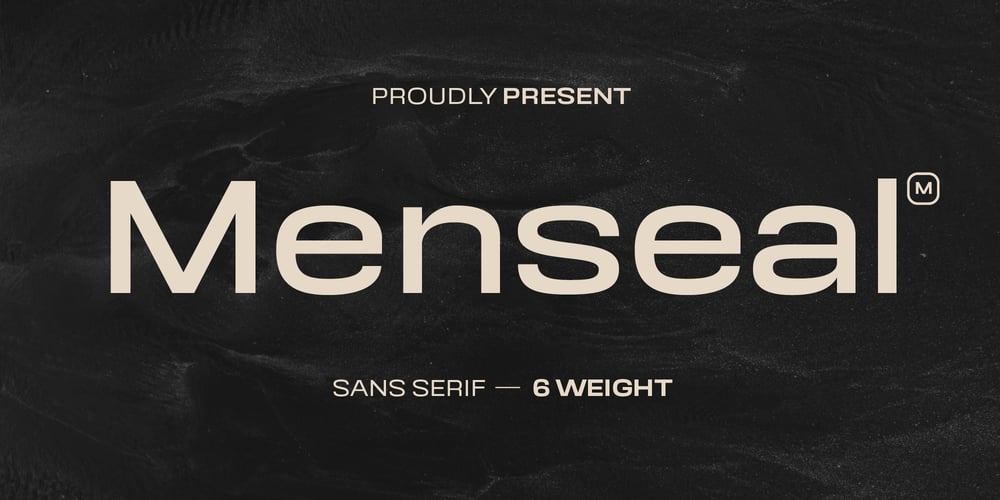 Menseal font