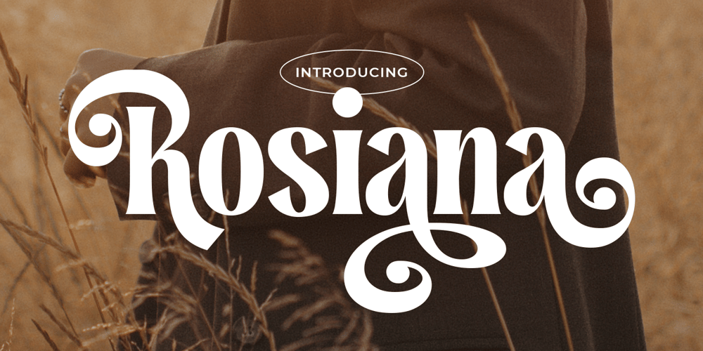 Rosiana font