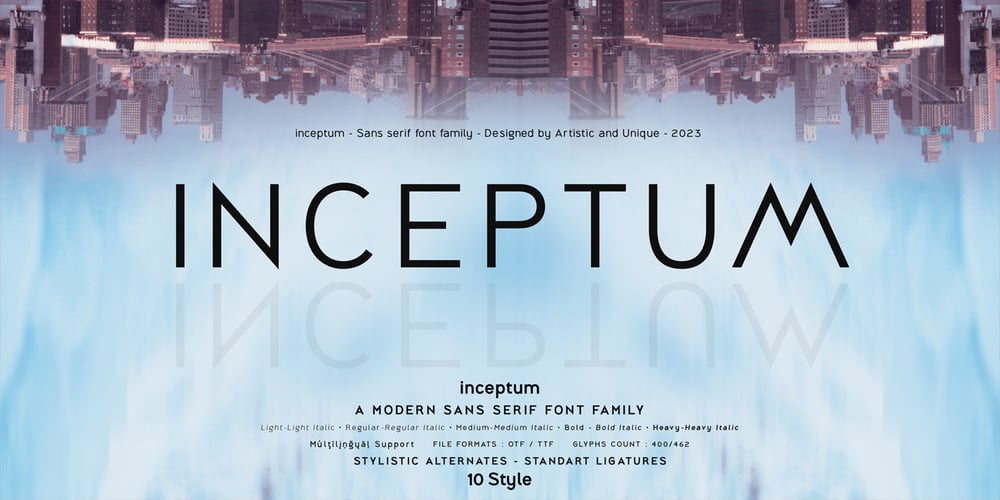 Inceptum font